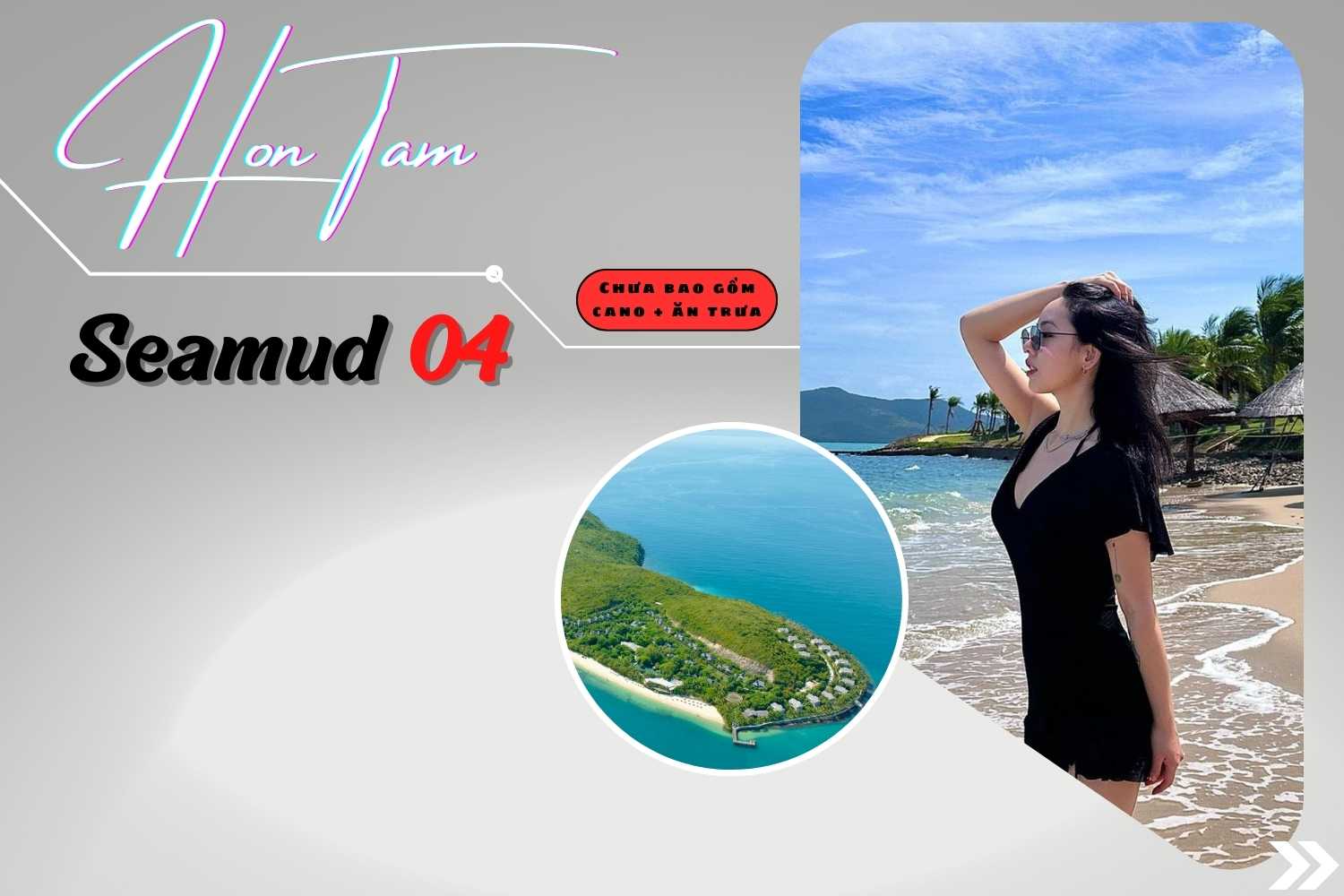 Tour Hòn Tằm tắm bùn tắm biển