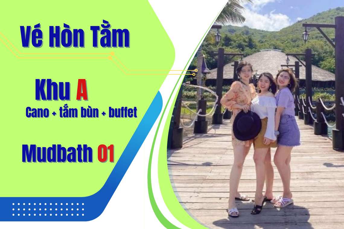 Tắm bùn Hòn Tằm trọn gói