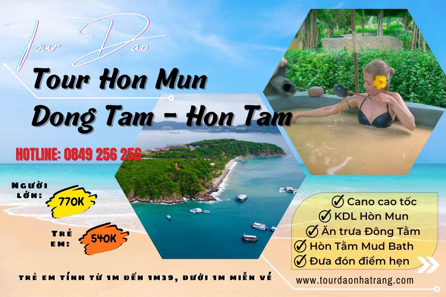 Tour đảo Nha Trang 11 tour 3 đảo nha trang 1 ngày