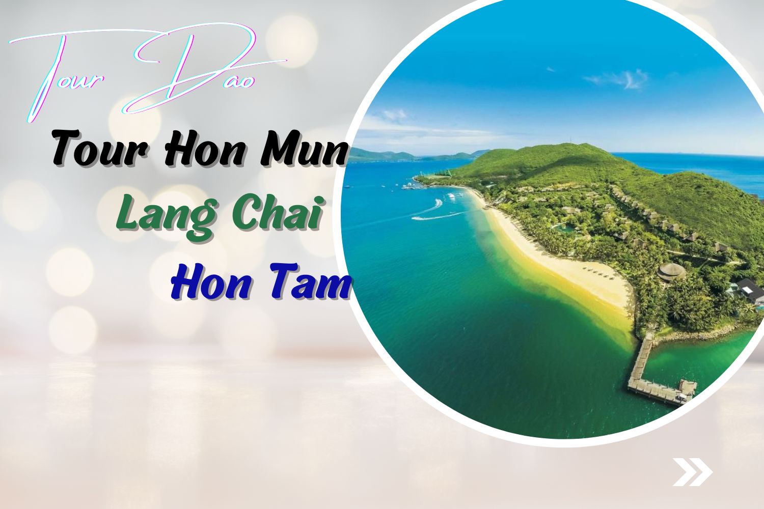 Tour 3 đảo Nha Trang 1 ngày (Hòn Mun - Làng Chài - Hòn Tằm)