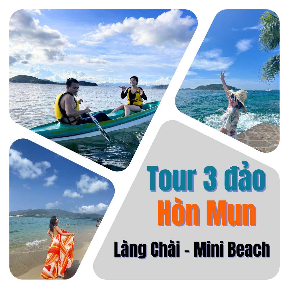 Tour 3 đảo Hòn Mun Mini Beach