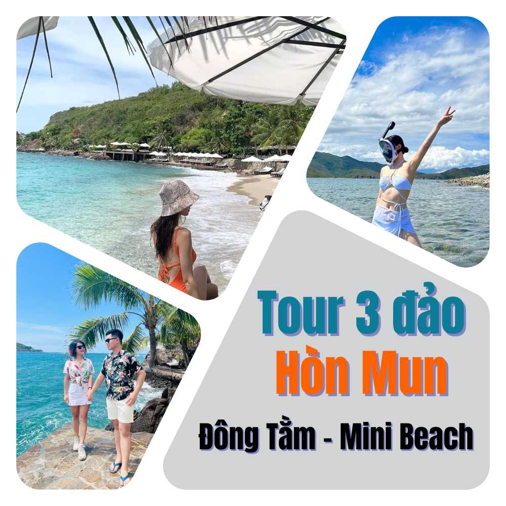 Tour 3 đảo Hòn Mun Mini Beach