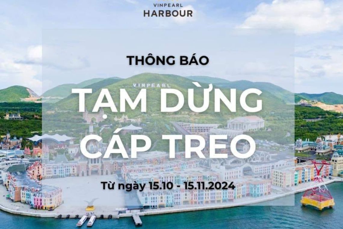 cáp treo vinpearl nha trang bảo trì